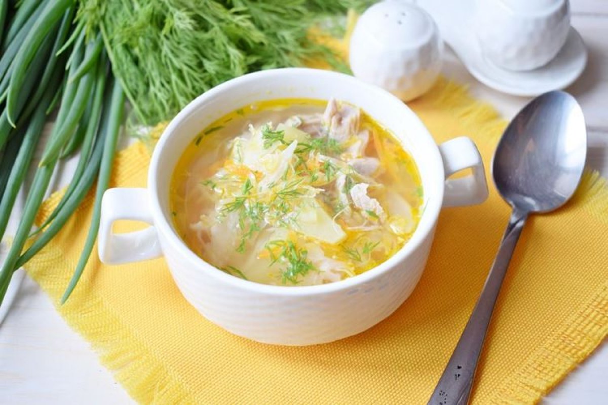 Суп щи из капусты с курицей рецепт с фото пошагово