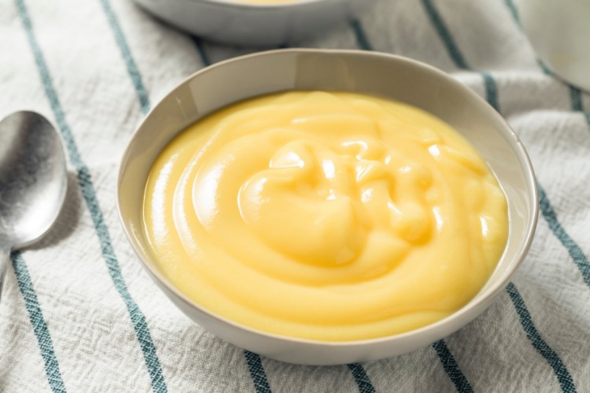 Крем заварной для наполеона на молоке с маслом с мукой яйцами рецепт фото