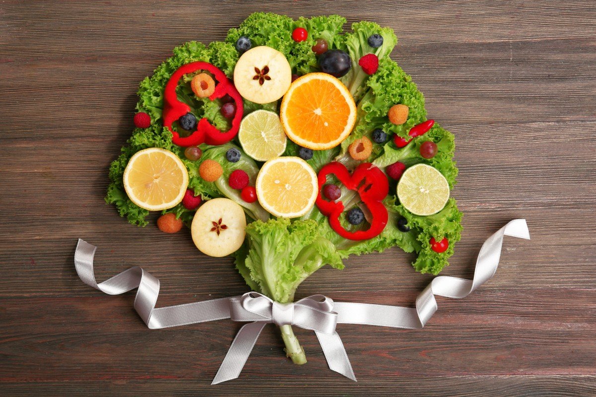 Поделки из овощей и фруктов «Дары осени»