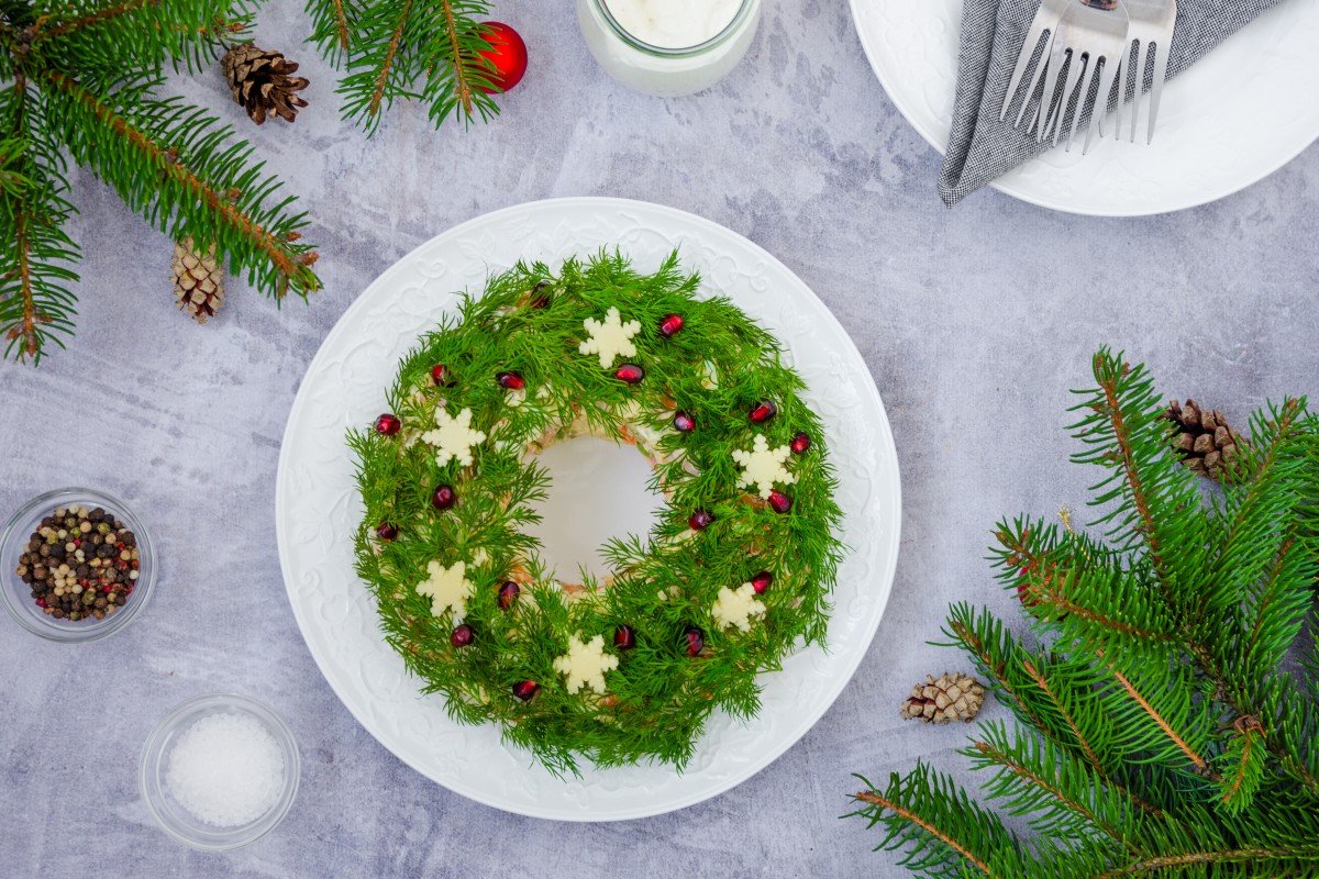 Салаты на рождество с курицей