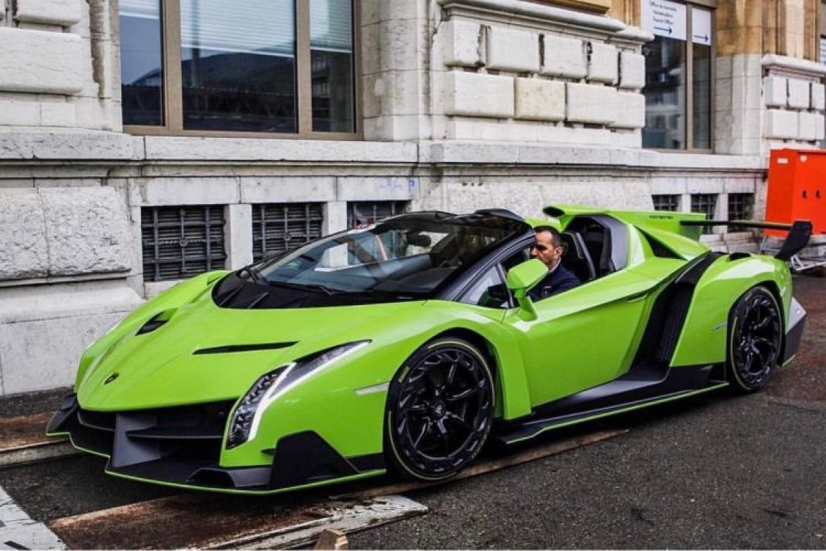 Самая дорогая машина в мире lamborghini veneno roadster