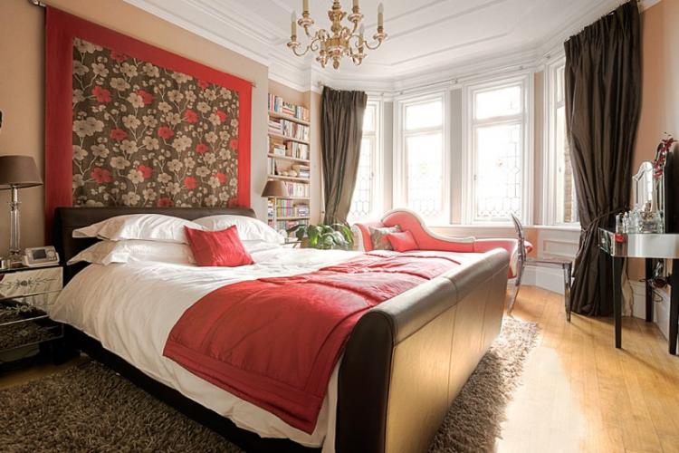 Спальня в английском стиле - Дизайн интерьера фото