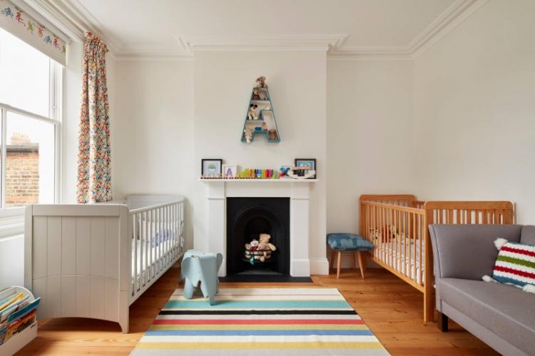 Детская комната в английском стиле - Дизайн интерьера фото