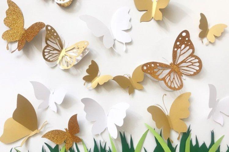 Набор для творчества Удивительные бабочки 3D Bondibon