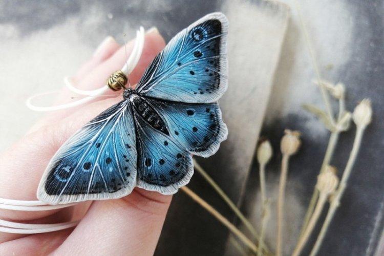 Бабочки из полимерной глины - Бабочки на стену своими руками