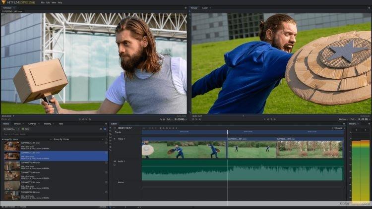 HitFilm Express - Бесплатные программы для монтажа видео HitFilm Express - Бесплатные программы для монтажа видео