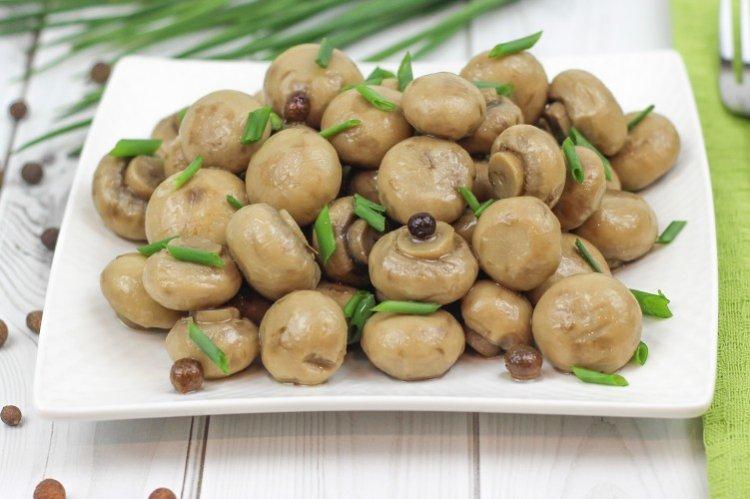 Маринованные грибы без масла - рецепты