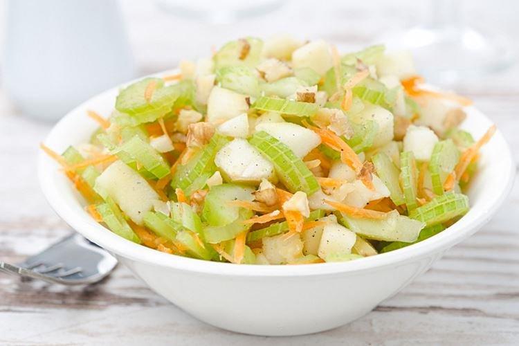 Салат из репы с яблоками - рецепты