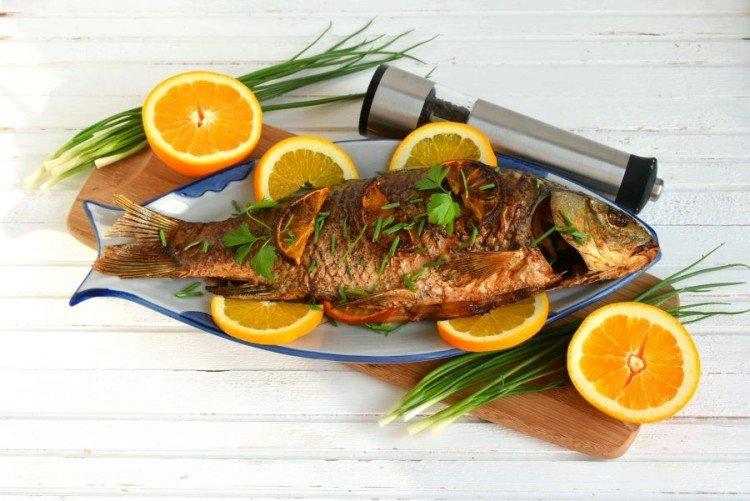 Рыба с цитрусовым маслом - рецепты