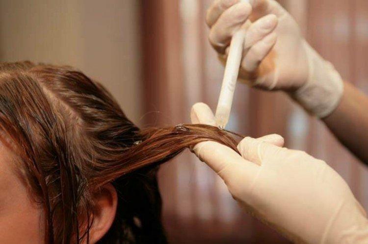 Нанесение препарата - Ботокс для волос в домашних условиях