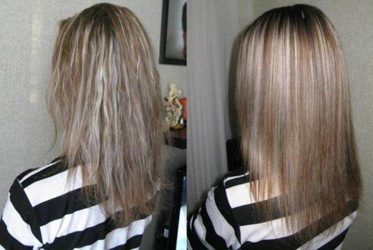 Окончание процедуры - Ботокс для волос в домашних условиях