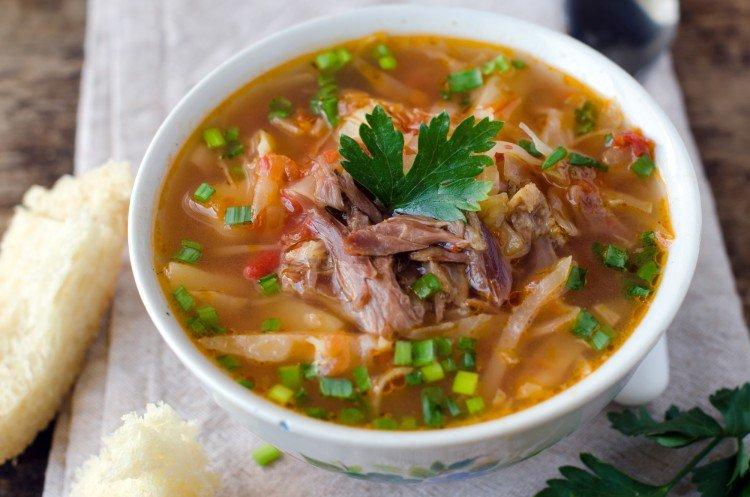 Суп с говядиной и капустой - Что приготовить из говядины рецепты