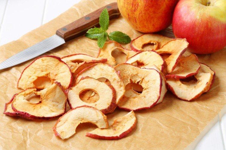 Яблочные чипсы - Что приготовить из яблок рецепты