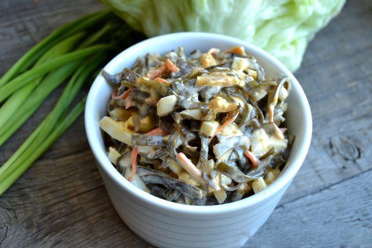 Сытный салат с морской капустой - Что приготовить на новогодний стол рецепты
