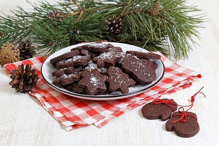 Новогоднее шоколадное печенье - Что приготовить на Новый год 2021 рецепты
