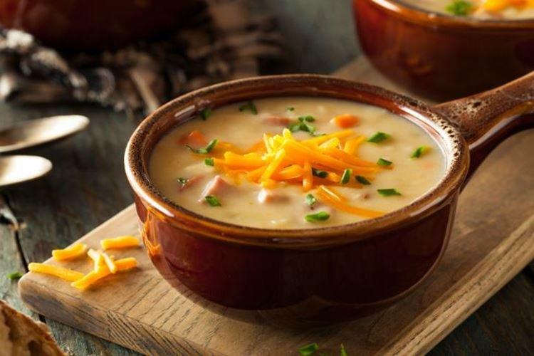 Сырный суп - Что приготовить на обед быстро и вкусно