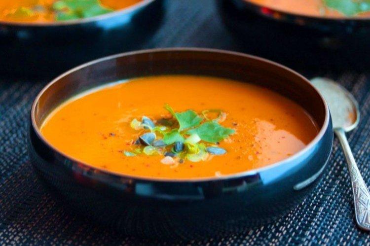 Пряный морковный суп-пюре - Что приготовить ребенку на обед рецепты