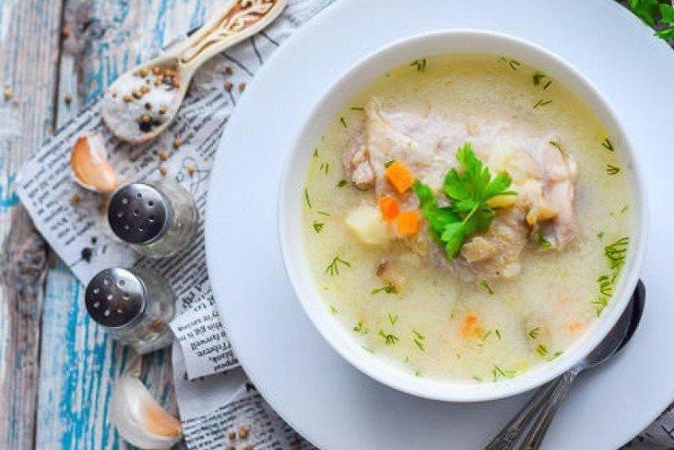 Куриный суп с плавленым сыром - Что приготовить ребенку на обед рецепты