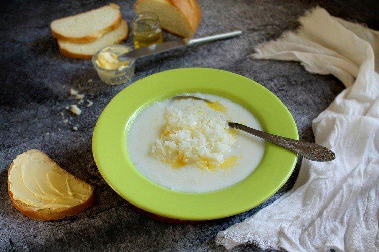 Молочно-рисовый суп - Что приготовить ребенку на обед рецепты