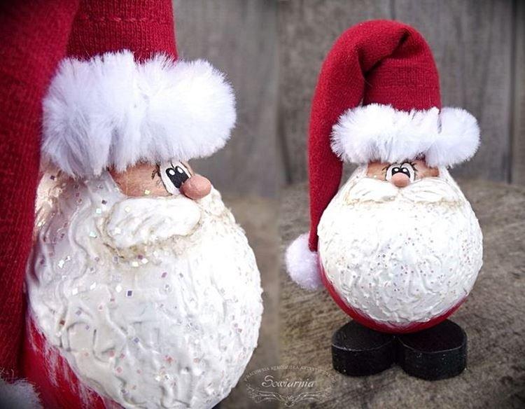Дед Мороз своими руками в детский сад и школу - фото и идеи