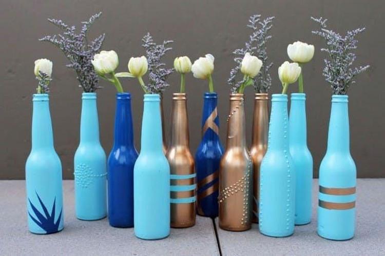 Декор бутылок своими руками: 10 красивых идей (фото)