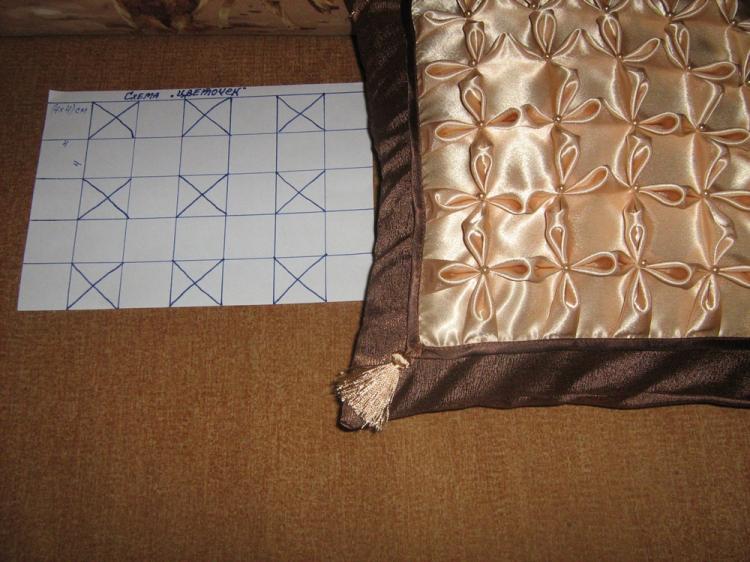 Подушки с пуфами – Схемы и идеи декоративных подушек своими руками
