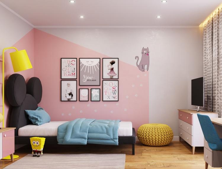 Детская комната «Minnie Mouse» - дизайн интерьера