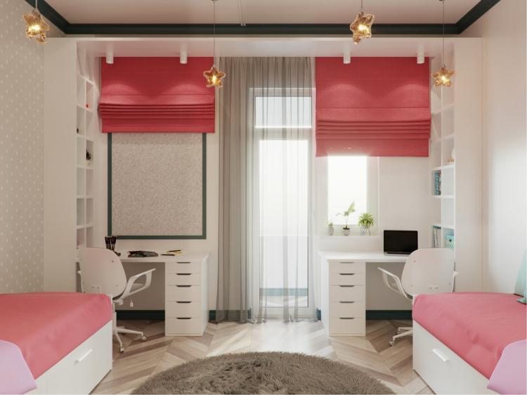 Дизайн комнаты для подростка девочки 16 кв