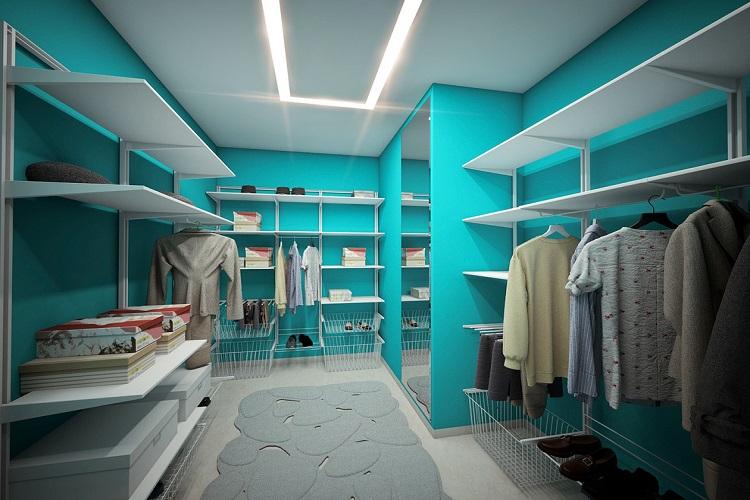 Дизайн гардеробной комнаты - фото реальных интерьеров