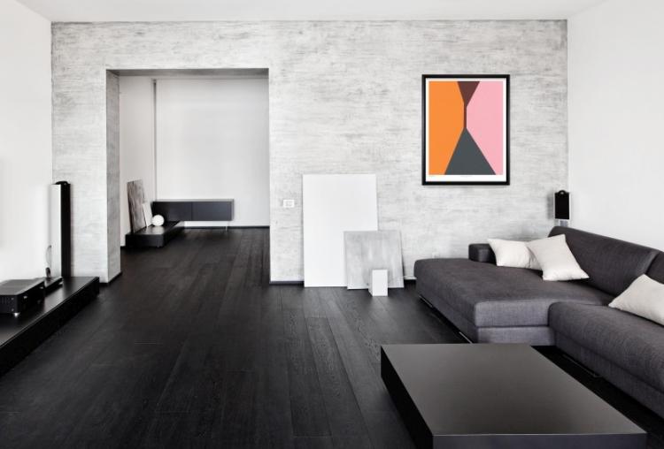 Дизайн интерьера гостиной в стиле минимализм