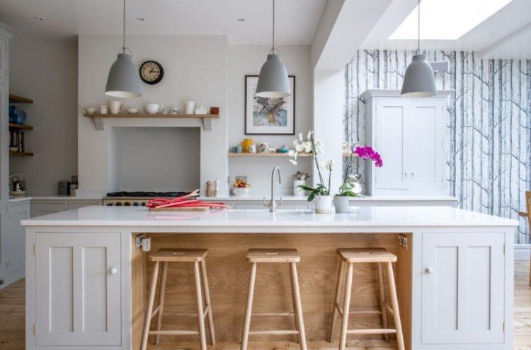 Кухня в скандинавском стиле - дизайн интерьера фото