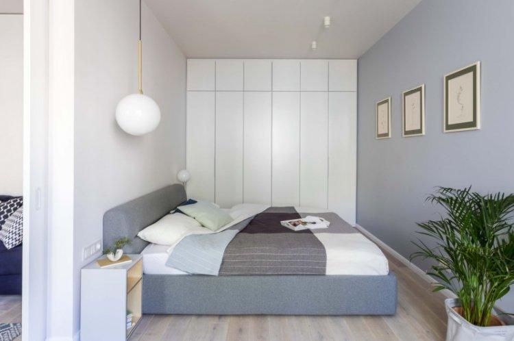 Спальня в скандинавском стиле - дизайн интерьера фото
