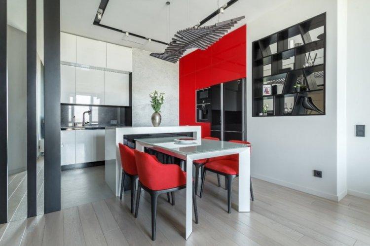Кухня в стиле контемпорари - дизайн интерьера фото
