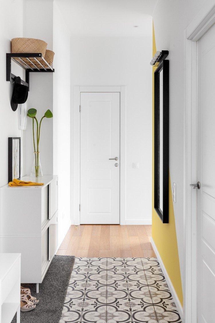 Дизайн маленького коридора в квартире - фото