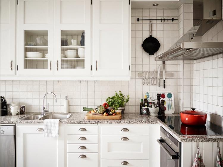 Кухня 10 кв.м. в скандинавском стиле - Дизайн интерьера