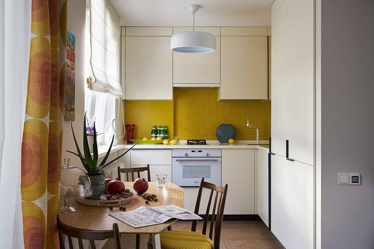 Кухня 2 на 3 в современном стиле - Дизайн интерьера