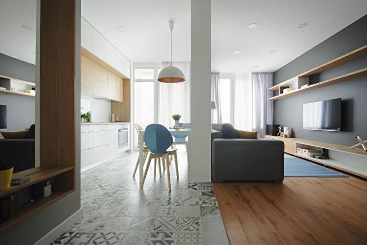 Мебель - Дизайн кухни-гостиной