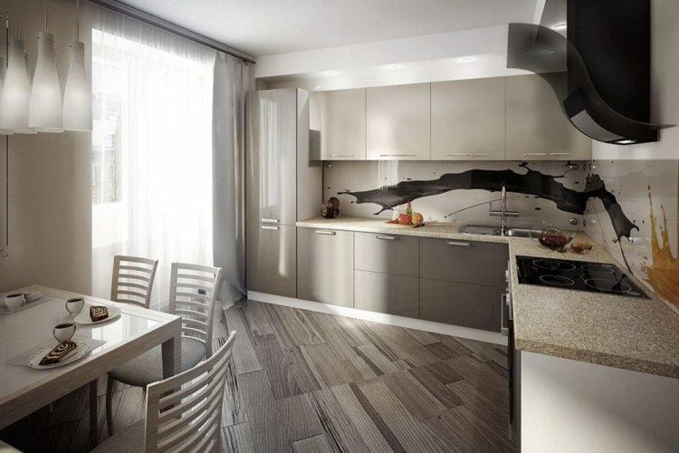 Кухня в стиле минимализм - дизайн интерьера фото