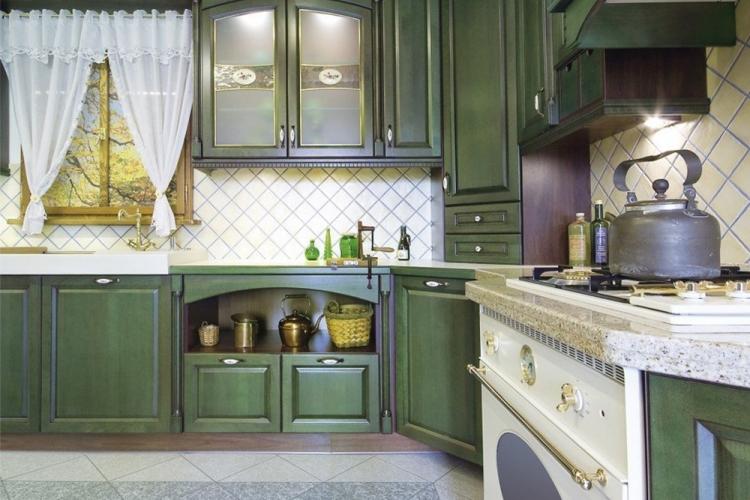 Дизайн кухни в стиле прованс - фото реальных интерьеров