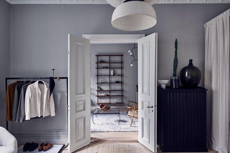 Скандинавская квартира «Все оттенки серого» - Дизайн квартиры в скандинавском стиле