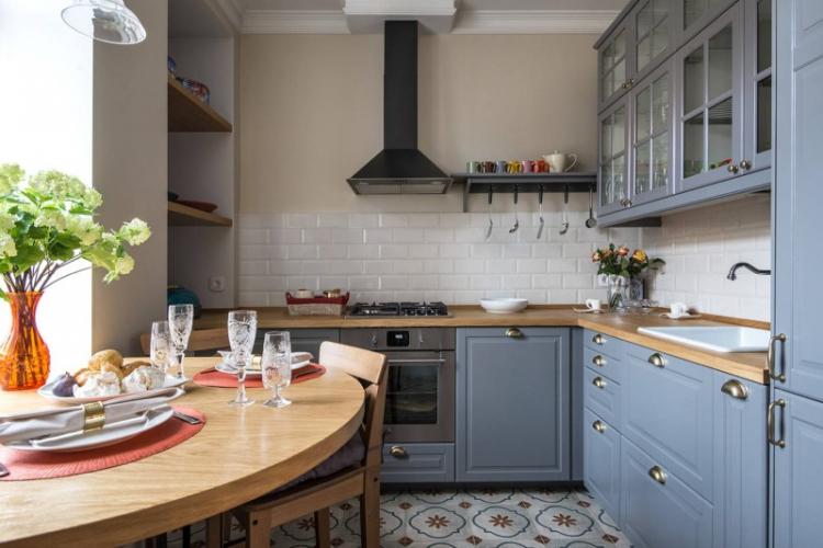 Дизайн маленькой кухни - фото реальных интерьеров