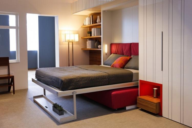 Используй мебель-трансформер - Дизайн маленькой спальни