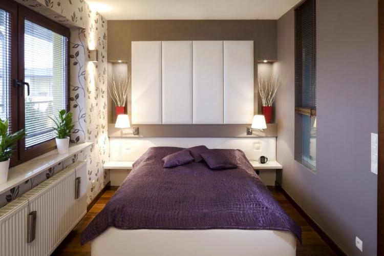 Дизайн маленькой спальни - фото реальных интерьеров