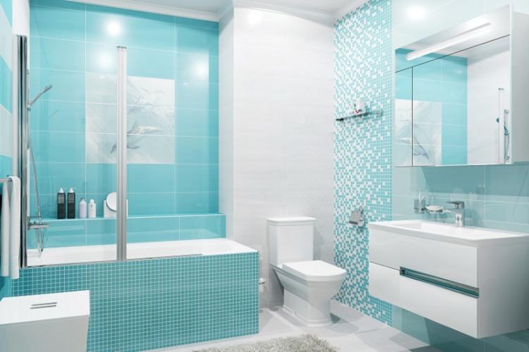 Ставка на светлые цвета - Дизайн маленькой ванной комнаты
