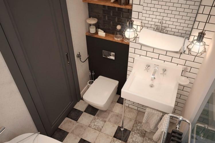 Как выбрать дверь в ванную - Дизайн маленькой ванной комнаты