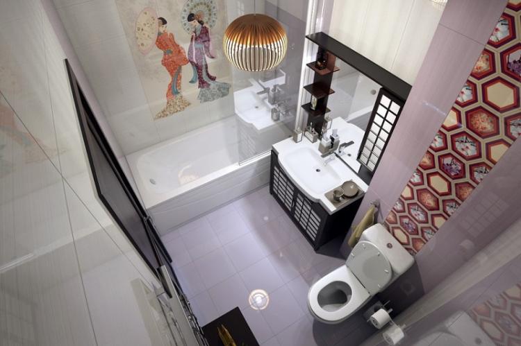 Минималистичные стили интерьеров - Дизайн маленькой ванной комнаты