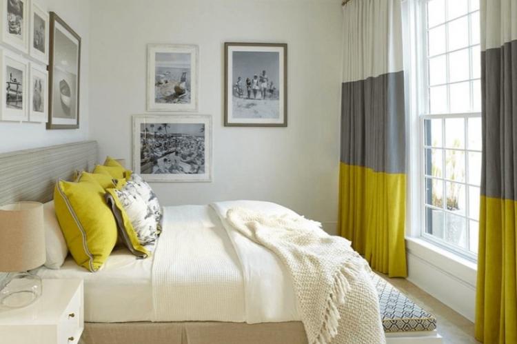 Желтая или оранжевая спальня 10 кв.м. - Дизайн интерьера