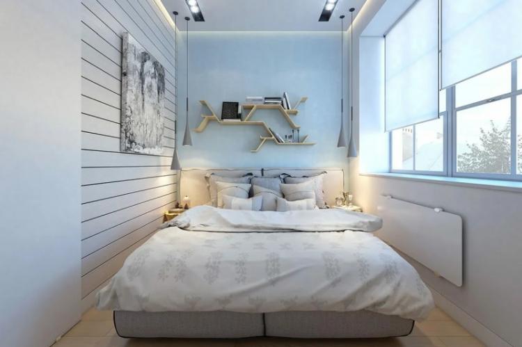 Дизайн спальни 10 кв.м. - фото реальных интерьеров
