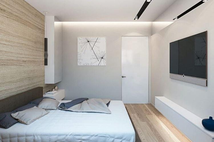 Дизайн маленькой спальни 2021