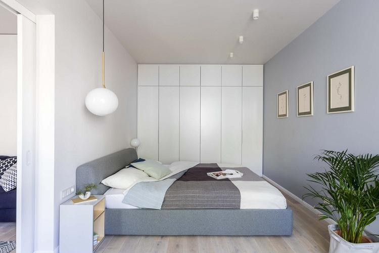 Дизайн интерьера спальни 9 кв.м. - фото реальных интерьеров